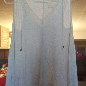 Tye tank with Lace